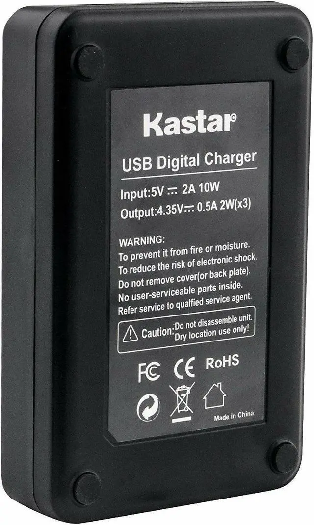Alt view image 3 of 4 - Kastar Battery Triple Charger for GoPro AHDBT-302 HD HERO3 Hero 3 Hero 3+ Hero3+ 3 X battery