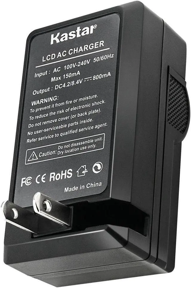 Alt view image 4 of 4 - Kastar Battery LCD AC Charger for DMW-BLG10PP BLG10E & Panasonic Lumix DMC-ZS100