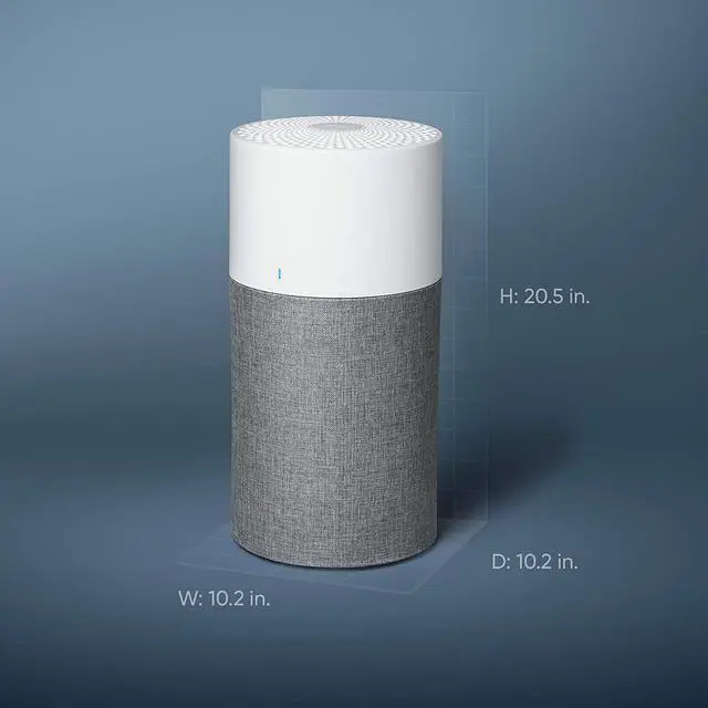 Alt view image 6 of 6 - Blueair Blue Pure 311 Auto Medium Room Air Purifier with Auto Mode for Allergies, Pollen, Dust Smoke, Pet Dander, Viruses And Bacteria with HEPASilent Technology and Washable Pre-Filter