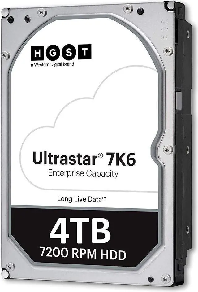 Main image of HGST Ultrastar 7K6000 4TB 7200 RPM 512e SAS 12Gb/s 128MB Cache 3.5-Inch Enterprise Internal Hard Disk Drive