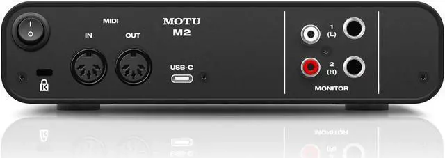 Alt view image 2 of 7 - MOTU M2 2x2 USB-C Audio Interface
