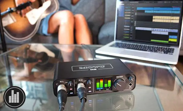 Alt view image 4 of 7 - MOTU M2 2x2 USB-C Audio Interface