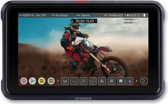 Main image of Atomos Ninja V Atomos Ninja V 4Kp60 10bit HDR Daylight Viewable 1000nit Portable Monitor/Recorder