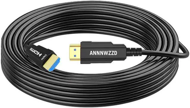 Alt view image 2 of 4 - LinkinPerk 328ft Fiber Optic HDMI Cable 4K 60Hz,Fiber HDMI Cable 2.0 Supports (18Gbps 4:4:4, Dolby Vision, HDR10, eARC, HDCP2.2) Suitable for TV LCD Laptop PS3 PS4 Projector Computer,Cable HDMI 328ft