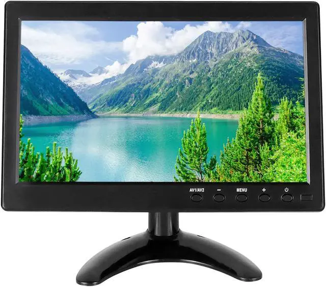 Main image of 10.1 inch CCTV HDMI Monitors 1280X800 IPS Color Screen Home Security Monitor with AV/VGA/BNC/HDMI Input Built-in Speaker for Raspberry Pi