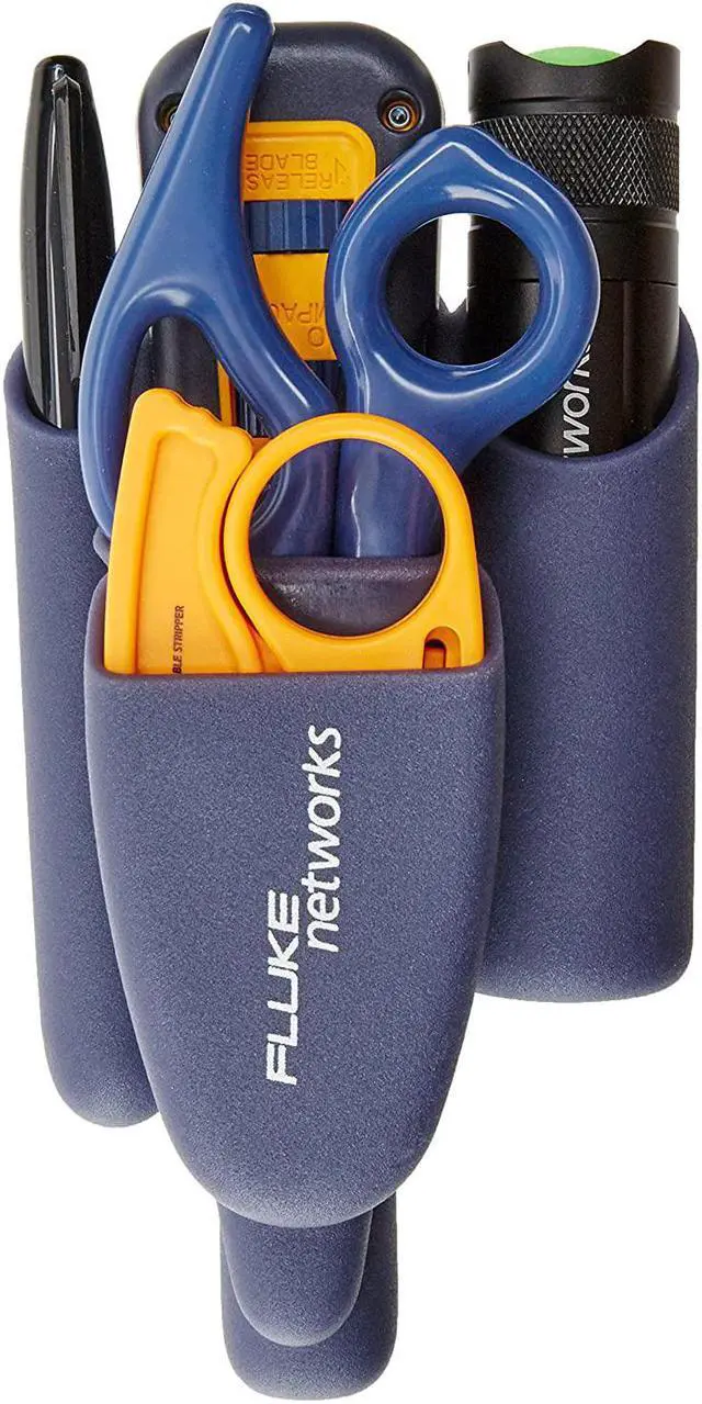 Alt view image 4 of 5 - Fluke Networks MS2-TTK MicroScanner2 Network Cable Tester Kit with Punch Down Tool and Tone Generator and Probe