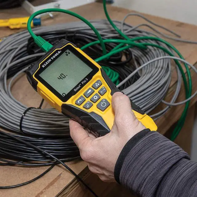 Alt view image 5 of 6 - Cable Tester with Remote, VDV Scout Pro 3 Test Kit Locates and Tests Voice, Data and Video Cables