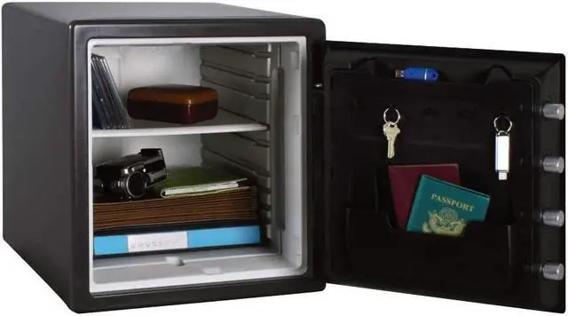Alt view image 6 of 6 - SentrySafe Fireproof Safe with Digital Keypad 1.23 Cubic Feet, Black