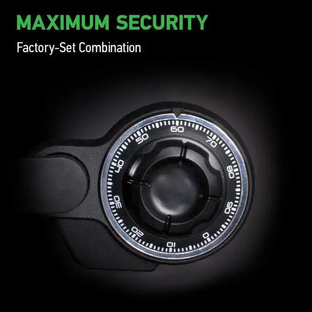 Alt view image 4 of 6 - SentrySafe Fireproof Waterproof Safe with Dial Combination, 2.05 Cubic Feet, Black