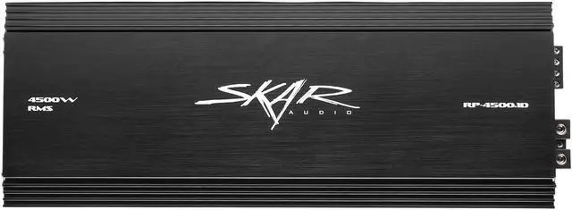 Main image of SKAR AUDIO RP-4500.1D 7000 WATT MAX POWER CLASS D MONOBLOCK SUB AMPLIFIER