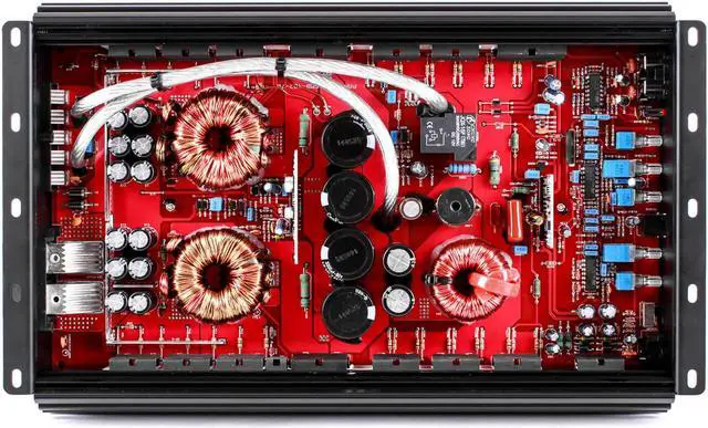 Alt view image 4 of 5 - SKAR AUDIO SKv2-1500.1D 2,200 WATT MAX POWER CLASS D MONOBLOCK SUB AMPLIFIER