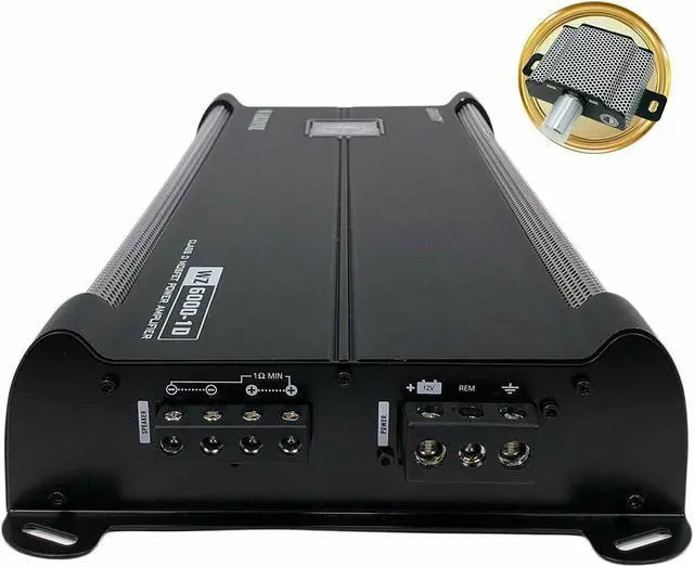 Alt view image 4 of 5 - Gravity 6000 Watt Class D 1 Ohm Stable car audio Sub bass Competition Amplifier