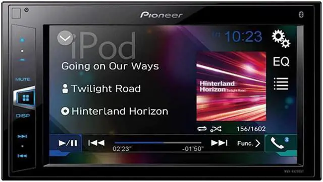 Alt view image 3 of 4 - Pioneer MVH-AV251BT Digital Multimedia Video Receiver with 7" Hires Touch Panel Display, Apple CarPlay, Android AUT, Built-in Bluetooth, and SiriusXM-Ready (Does not Play CDs)