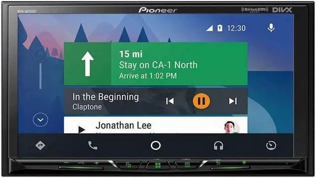 Alt view image 4 of 4 - Pioneer MVH-AV251BT Digital Multimedia Video Receiver with 7" Hires Touch Panel Display, Apple CarPlay, Android AUT, Built-in Bluetooth, and SiriusXM-Ready (Does not Play CDs)