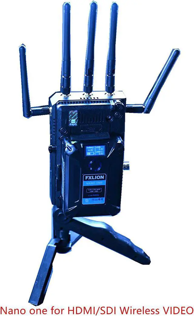 Alt view image 3 of 5 - FXLION Nano ONE V Mount/V-Lock Battery 3400mAh(50Wh/14.8V) with D-TAP,USB-C,USB-A, Micro USB Plugs,10oz Mini for Cameras, Camcorders, LED Lights, Monitors, MacBook and Smartphone