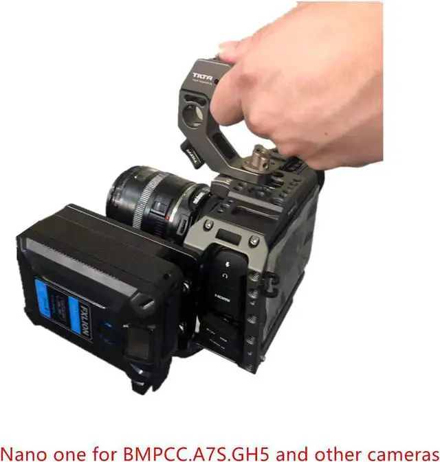 Alt view image 4 of 5 - FXLION Nano ONE V Mount/V-Lock Battery 3400mAh(50Wh/14.8V) with D-TAP,USB-C,USB-A, Micro USB Plugs,10oz Mini for Cameras, Camcorders, LED Lights, Monitors, MacBook and Smartphone