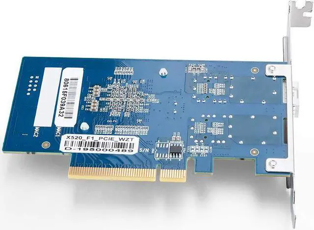 Alt view image 3 of 5 - 10Gb SFP+ PCI-E Network Card NIC, Compare to Intel X520-DA1, with Intel 82599EN Chip, Single SFP+ Port, PCI Express X8, Ethernet Converged Network Adapter Support Windows Server /Linux/VMware