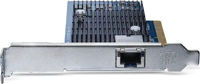 Alt view image 2 of 7 - 10Gb RJ45 PCI-E Network Card NIC, Compare to Intel X540-T1, with Intel X540-BT2 Chip, Single RJ45 Ports, PCI Express X8, Ethernet Converged Network Adapter support Windows/Linux/VMware