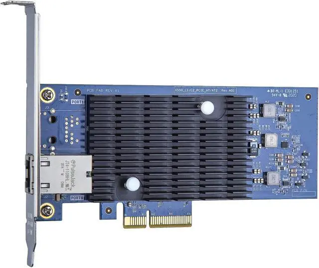 Alt view image 3 of 5 - 10Gb RJ45 PCI-E Network Card NIC, Compare to Intel X550-T1, with Intel X550-AT Chip, Single RJ45 Port, PCI Express 3.0 X4, Ethernet Converged Network Adapter Support Windows/Linux/VMware