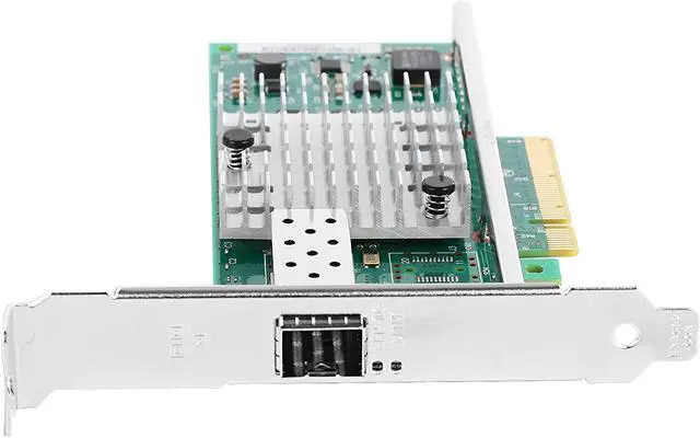 Alt view image 2 of 6 - for Intel X520-DA1 10Gb NIC Card, Single SFP+ Port, PCI Express Ethernet LAN Adapter with Intel 82599ES Chipset, Support Windows Server/Linux/VMware