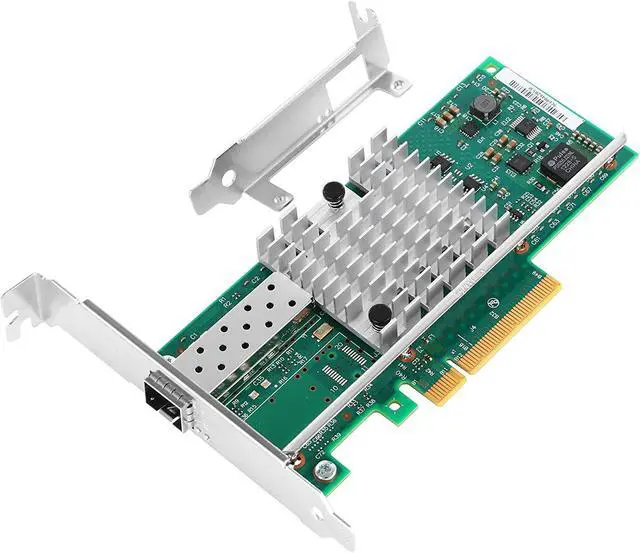 Main image of for Intel X520-DA1 10Gb NIC Card, Single SFP+ Port, PCI Express Ethernet LAN Adapter with Intel 82599ES Chipset, Support Windows Server/Linux/VMware