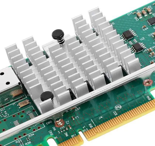 Alt view image 3 of 6 - for Intel X520-DA1 10Gb NIC Card, Single SFP+ Port, PCI Express Ethernet LAN Adapter with Intel 82599ES Chipset, Support Windows Server/Linux/VMware