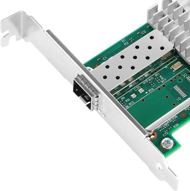 Alt view image 4 of 6 - for Intel X520-DA1 10Gb NIC Card, Single SFP+ Port, PCI Express Ethernet LAN Adapter with Intel 82599ES Chipset, Support Windows Server/Linux/VMware