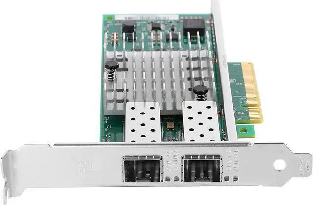 Alt view image 3 of 6 - for Intel X520-DA2/X520-SR2 10GbE Converged Network Card Dual SFP+ Port PCI-E X8 with Intel 82599ES Chip