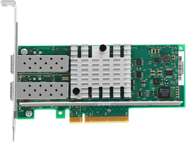 Alt view image 2 of 6 - for Intel X520-DA2/X520-SR2 10GbE Converged Network Card Dual SFP+ Port PCI-E X8 with Intel 82599ES Chip