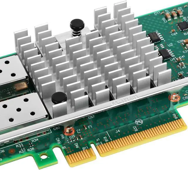 Alt view image 4 of 6 - for Intel X520-DA2/X520-SR2 10GbE Converged Network Card Dual SFP+ Port PCI-E X8 with Intel 82599ES Chip