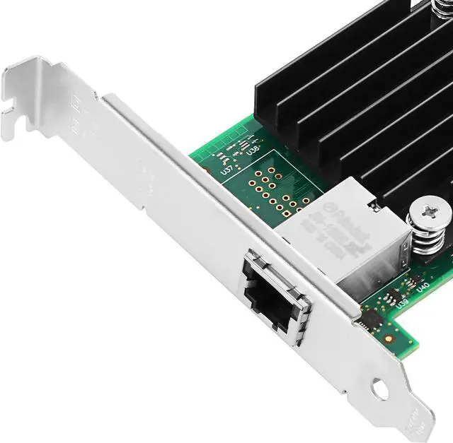 Alt view image 5 of 6 - for Intel X550-T1 10Gb Ethernet Converged Network Card(NIC/CNA) Single Copper RJ45 Port with Intel ELX550AT Controller PCI-E X4