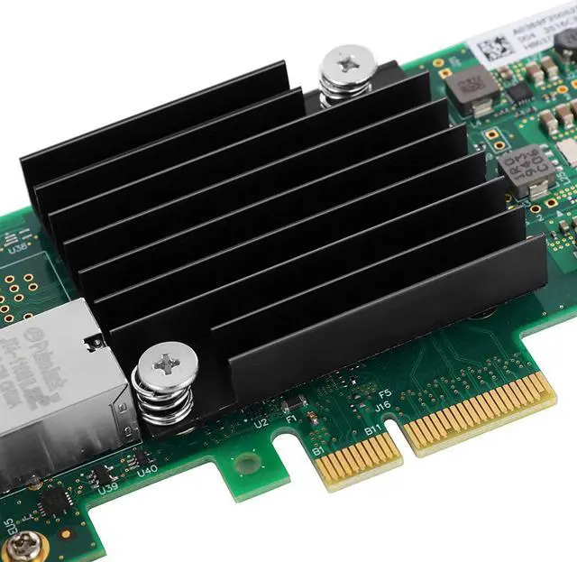 Alt view image 4 of 6 - for Intel X550-T1 10Gb Ethernet Converged Network Card(NIC/CNA) Single Copper RJ45 Port with Intel ELX550AT Controller PCI-E X4