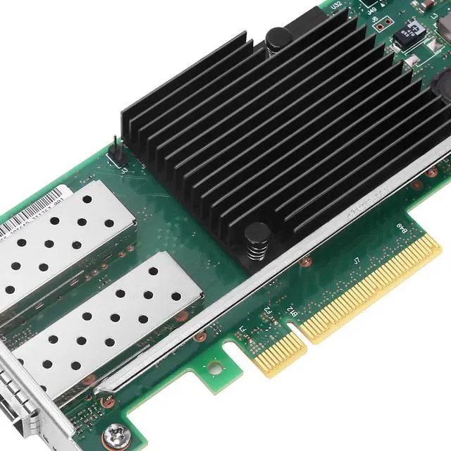 Alt view image 3 of 6 - for Intel X710-DA2 10GbE Network Card Dual SFP+ Port 10GB Ethernet Converged Network Adapter PCI-E X8 Intel X710 Chip