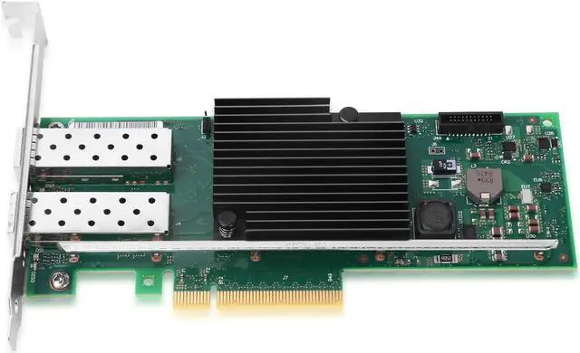 Alt view image 6 of 6 - for Intel X710-DA2 10GbE Network Card Dual SFP+ Port 10GB Ethernet Converged Network Adapter PCI-E X8 Intel X710 Chip