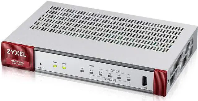 Main image of Zyxel USG Flex 100 (USG40 v2), UTM Firewall Hardware Only, Recommended up to 25 Users
