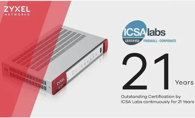 Alt view image 3 of 6 - Zyxel USG Flex 100 (USG40 v2), UTM Firewall Hardware Only, Recommended up to 25 Users