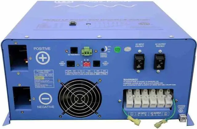 Alt view image 2 of 4 - 4000 WATT PURE SINE INVERTER CHARGER 24Vdc TO 120Vac OUTPUT LISTED TO UL