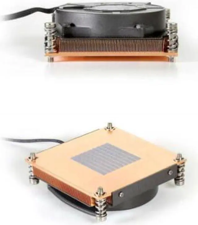 Alt view image 2 of 2 - Dynatron R18 1U Rackmount CPU Cooler, Intel LGA 2011, i7, Xeon, Socket R