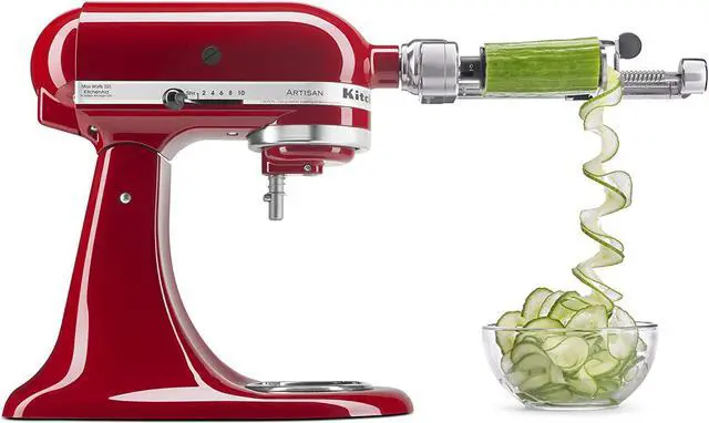 Main image of KitchenAid Spiralizer Attachment, 1", Silver