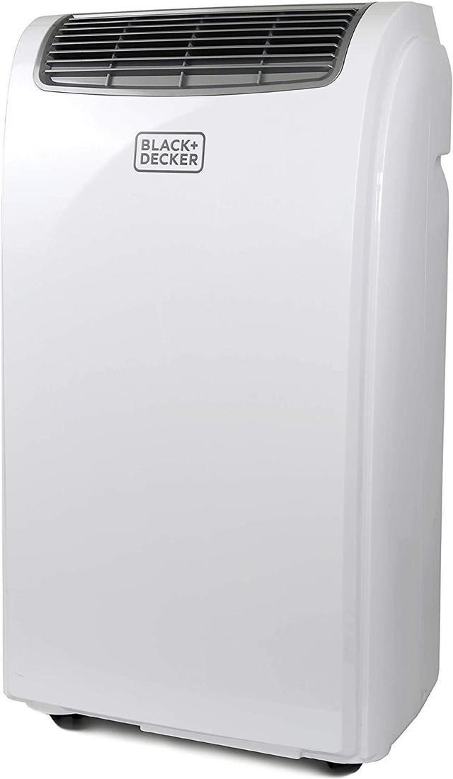 BLACK+DECKER Large Spaces Portable Air Conditioner, 5,950 BTU DOE (12,000  BTU ASHRAE), White 