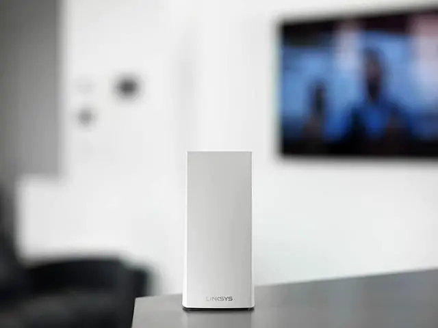 Alt view image 5 of 5 - Linksys MX4200 Velop Mesh WiFi 6 System: AX4200, Tri-Band Wireless Network for Full-Speed Home Coverage, 2,700 sq ft Range (White, 1-Pack)