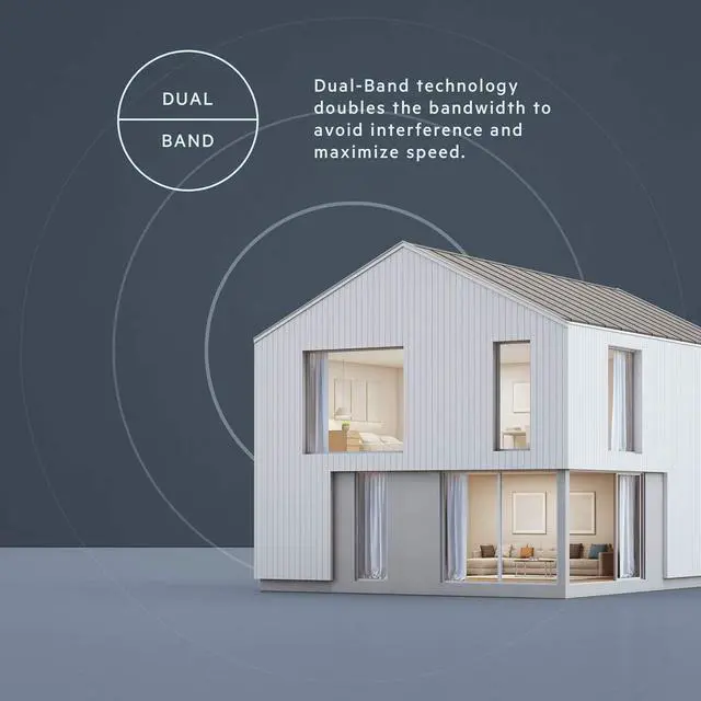 Alt view image 5 of 5 - Linksys AX1800 Wi-Fi 6 Router Home Networking, Dual Band Wireless AX Gigabit WiFi Router, Speeds up to 1.8 Gbps and coverage up to 1,500 sq ft, Parental Controls, maximum 20 devices