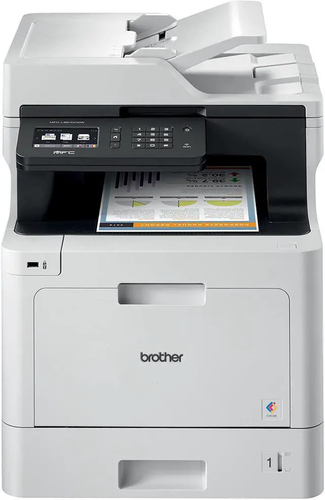 Main image of Brother Color Laser Printer, Multifunction Printer, All-in-One Printer, Wireless Networking, Automatic Duplex Printing, Mobile Printing and Scanning