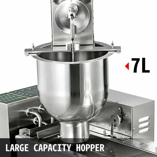 Alt view image 4 of 7 - Commercial Automatic Donut Maker Doughnut Making Machine 3 Sets Free Mold