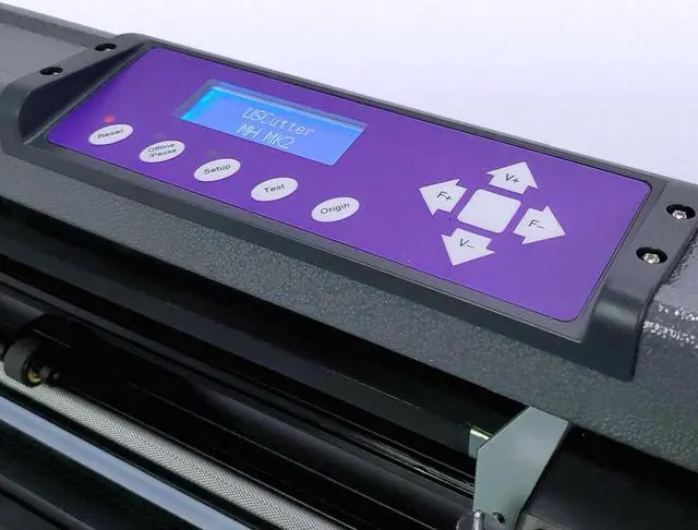Alt view image 2 of 6 - 28" MH Vinyl Cutter Plotter with Stand and VinylMaster Cut v5 Software
