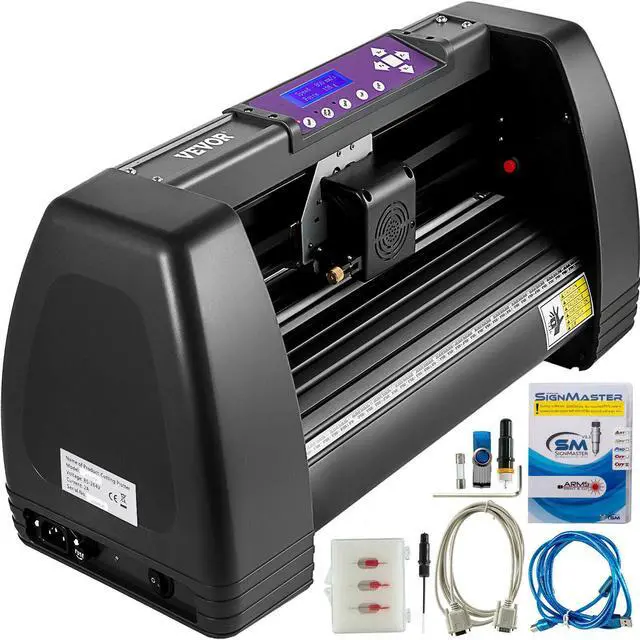 Main image of 14" Vinyl Cutter 375mm Plotter Machine Paper Feed Cutting Printer U-Disk Offline