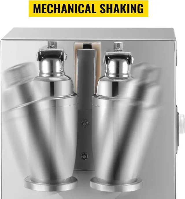Alt view image 5 of 7 - Bubble Boba Milk Tea Shaker Shaking Machine Mixer Auto Control Cream Stainless