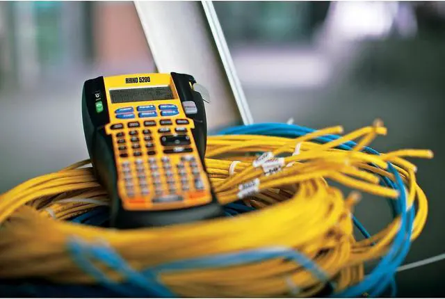 Alt view image 4 of 4 - DYMO Industrial 5-Line Label Maker Kit