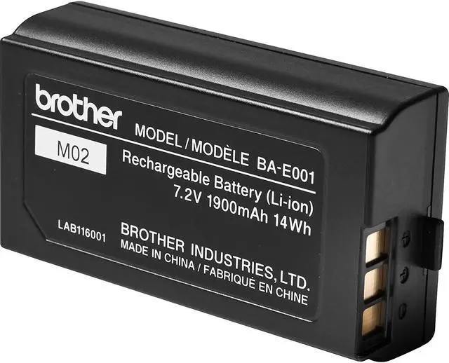 Main image of GENUINE BROTHER BAE001 RECHARGEABLE LI-ION BATTERY PACK
