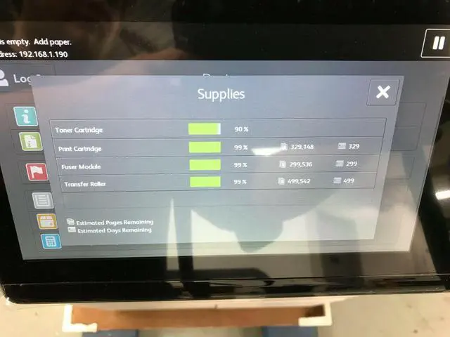 Alt view image 2 of 7 - Xerox AltaLink B8000 Series B8045 Mono Laser Printer 400S03920 New w/ Finisher